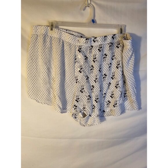 Disney Mickey Mouse Sleep Lounge Shorts Pjs Pajamas Womens Plus SIze 3X - Picture 1 of 2